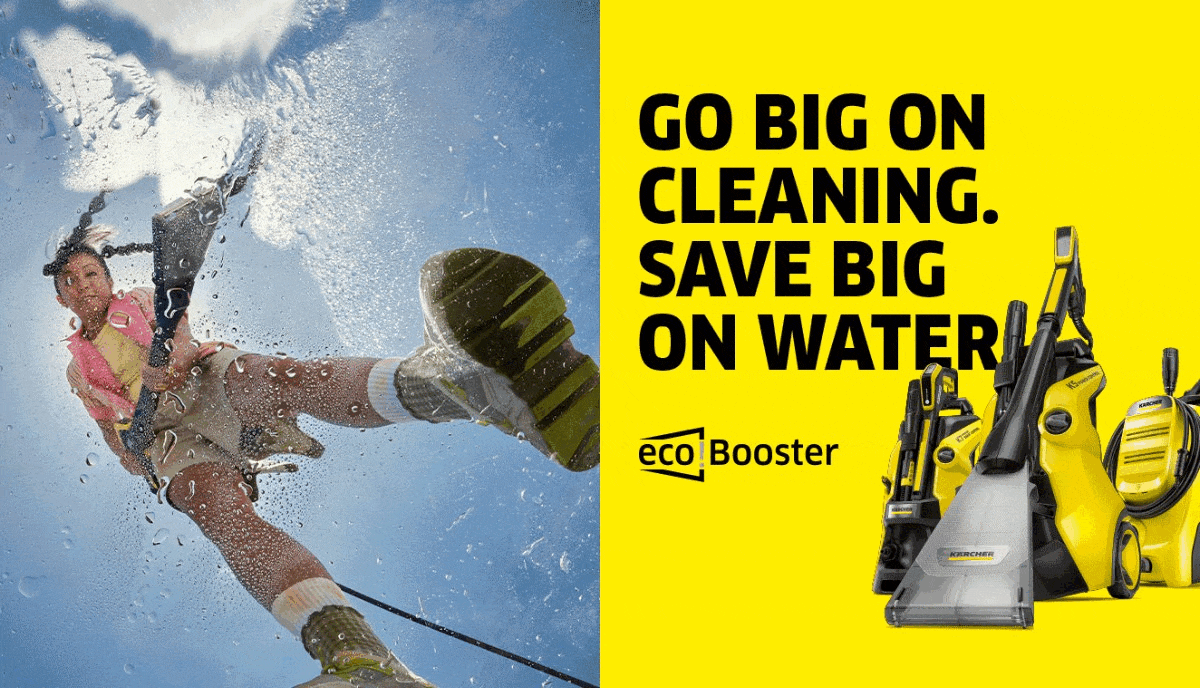 Go Big On Cleaning. Save Big On Water