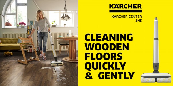 Cleaning Wooden Floors Quickly & Gently