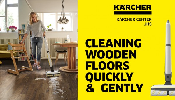 Cleaning Wooden Floors Quickly & Gently