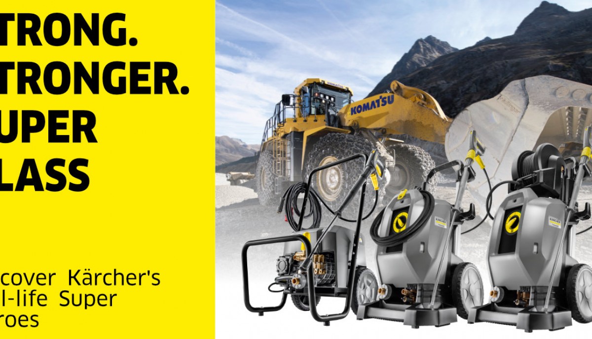 Introducing Karcher's NEW Super Heroes Introducing Karcher's NEW Super Heroes