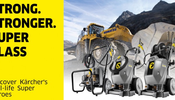 Introducing Karcher's NEW Super Heroes