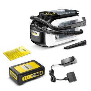 Karcher SE3-18 Battery Powered Carpet Spot Cleaner Set