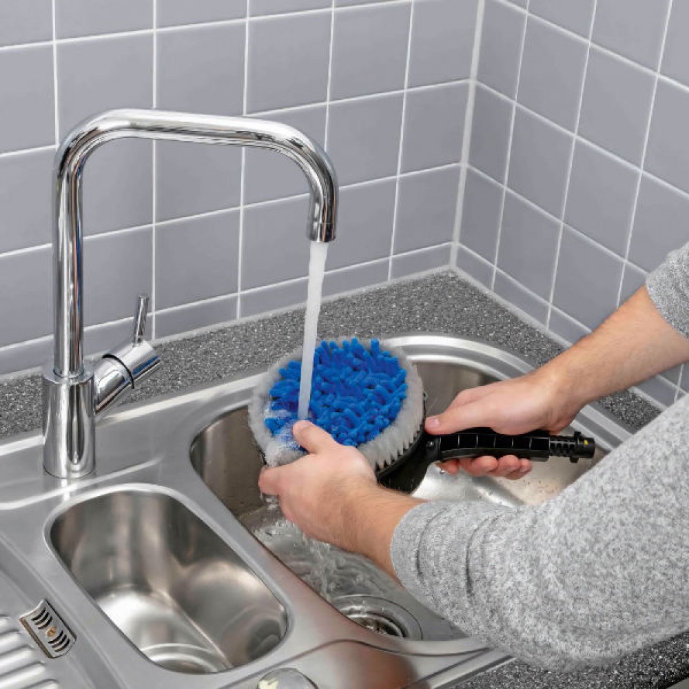 Karcher WB130 Rotating Wash Brush With Car & Bike Wash Pad | 2.644-287.0