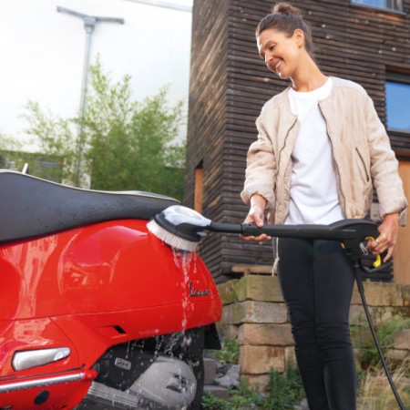 Karcher WB130 Rotating Wash Brush With Car & Bike Wash Pad | 2.644-287.0