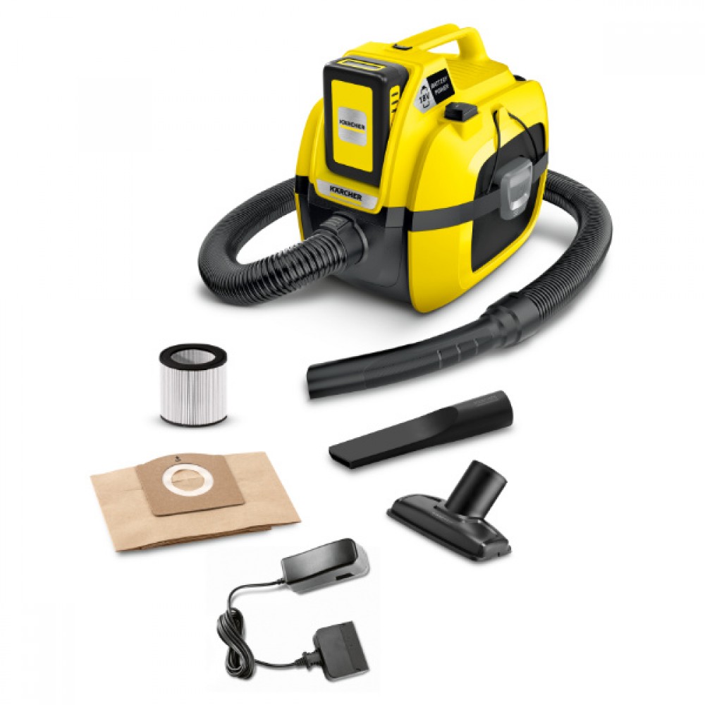 Karcher WD 1 Battery Power Vacuum Cleaner | 1.198-302.0 Karcher WD 1 Battery Power Vacuum Cleaner | 1.198-302.0