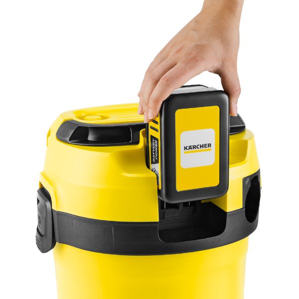 Karcher WD 3-18 Cordless Vacuum Cleaner | 1.628-550.0 Karcher WD 3-18 Cordless Vacuum Cleaner | 1.628-550.0