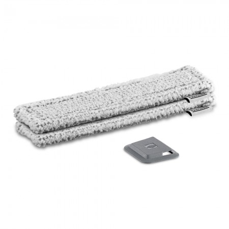 Karcher Premium Outdoor Window Microfibre Pads (Velcro) | 2.633-131.0