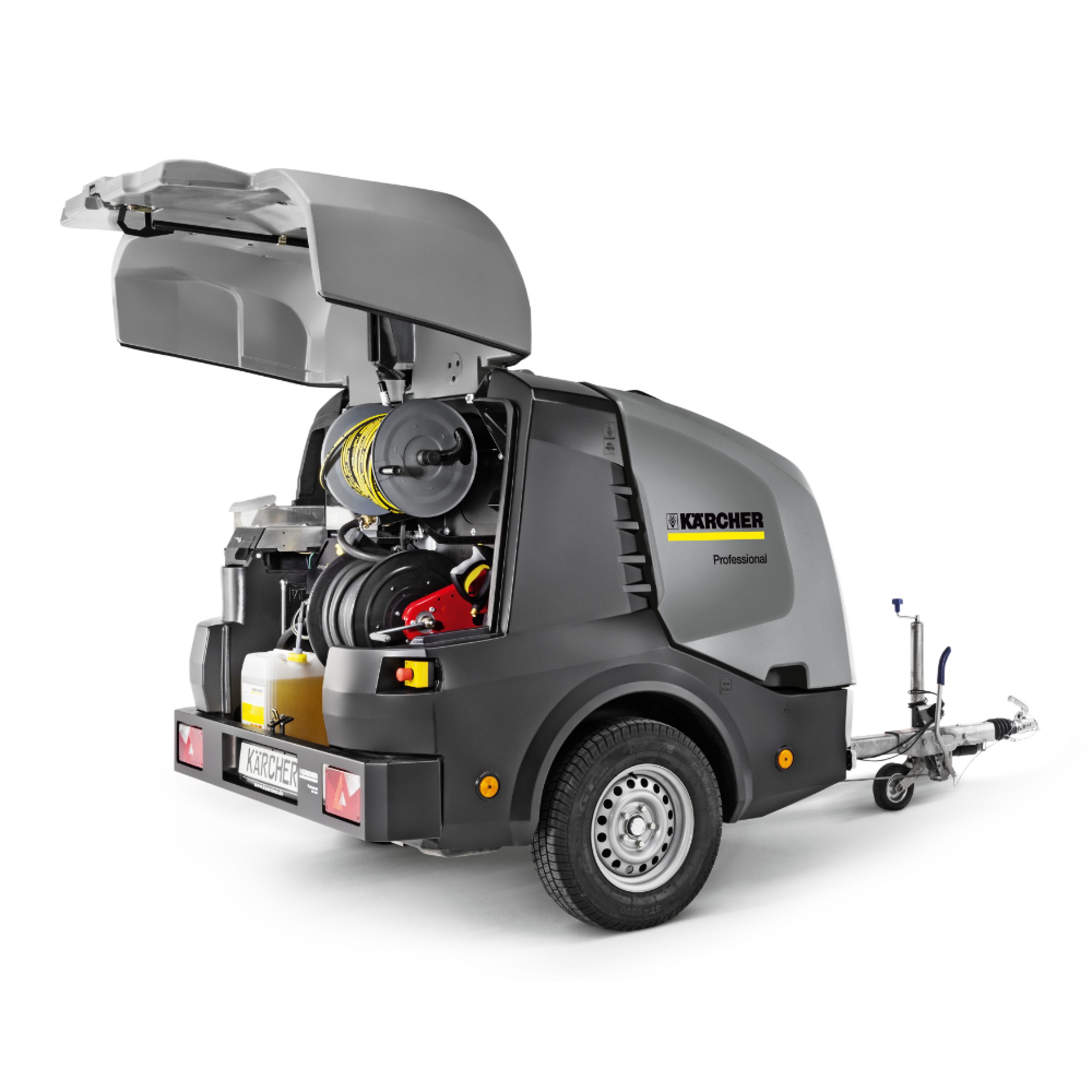 Karcher HDS 13/20 Tr1 Trailer Mounted Hot Water Pressure WasherHire