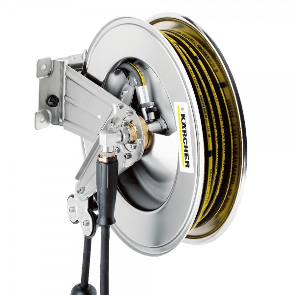 Karcher TR22 EASY!Lock Stainless Steel Automatic Hose Reel | 6.392-076.0 Karcher TR22 EASY!Lock Stainless Steel Automatic Hose Reel | 6.392-076.0