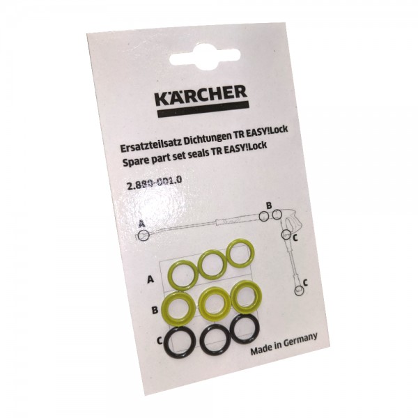 Karcher TR20/TR22 EASY!Lock O-Ring Seal Set | 2.880-001.0 Karcher TR20/TR22 EASY!Lock O-Ring Seal Set | 2.880-001.0