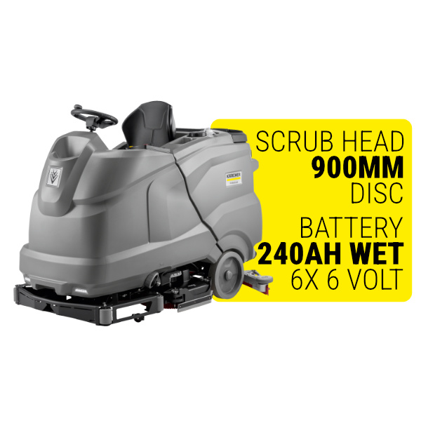 1.246-274.0 – Karcher B 220 R Bp +DOSE +240AH WET +RINSE +D90 