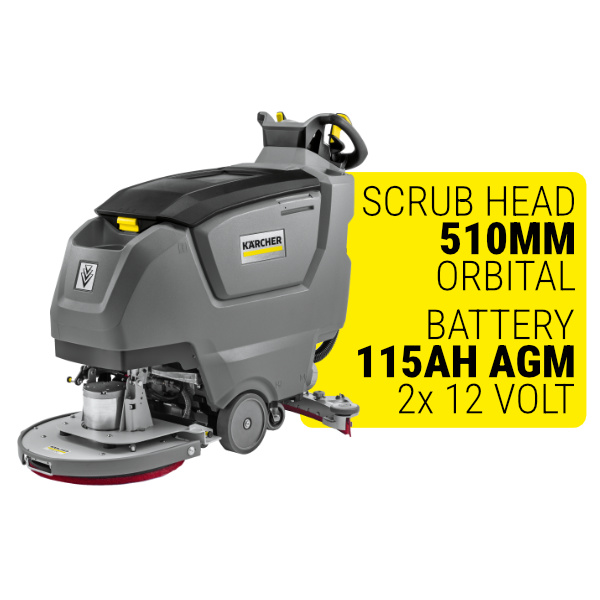 1.533-268.0 – Karcher B 50 W Bp +115Ah +O51  + £306.00 