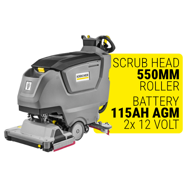 1.533-251.0 – Karcher B 50 W Bp +115Ah +R55  + £328.80 