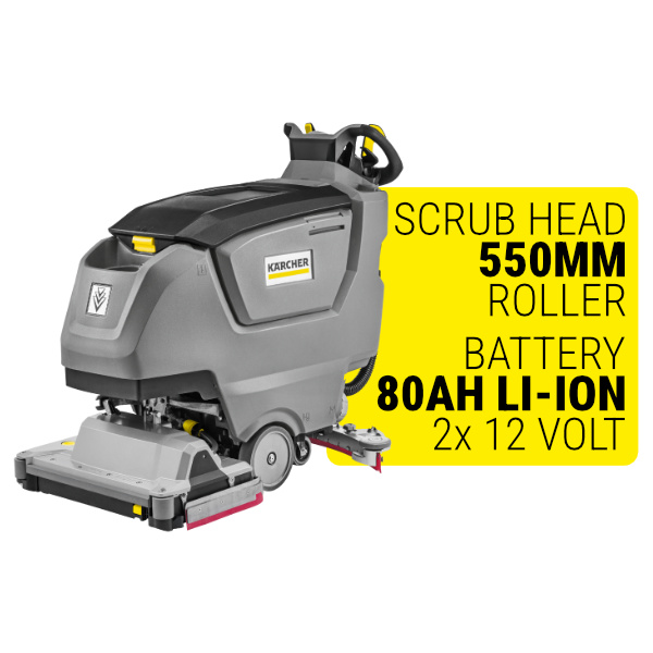 1.533-241.0 – Karcher B 50 W Bp +80Ah Li +R55  + £3,703.20 