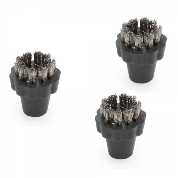 Karcher Stainless Steel Round Brush Set | 2.863-007.0