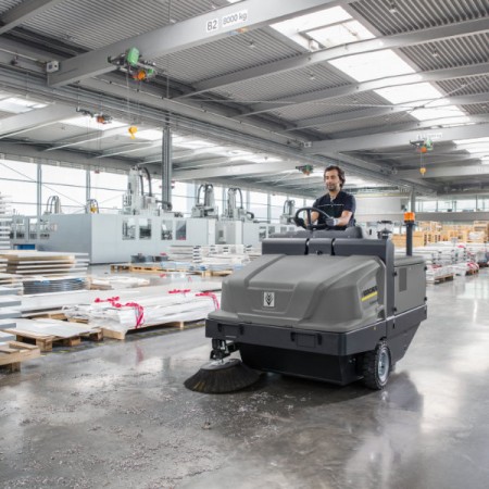 Karcher KM 120/250 R LPG Classic Industrial Sweeper | 1.186-001.0