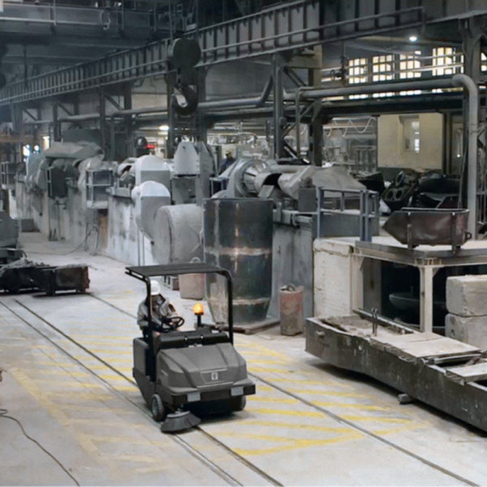 Karcher KM 130/300 R D Classic Industrial Sweeper | 1.186-139.0