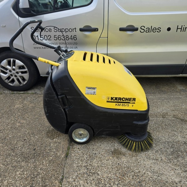 Karcher KM 85/50 WB Walk Behind Sweeper - 2005 Model | 1.351-105.0/USED/C GRADE Karcher KM 85/50 WB Walk Behind Sweeper - 2005 Model | 1.351-105.0/USED/C GRADE