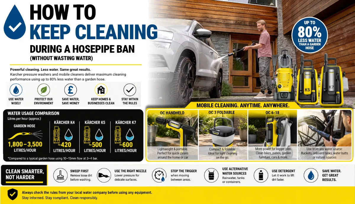 Go Big On Cleaning. Save Big On Water