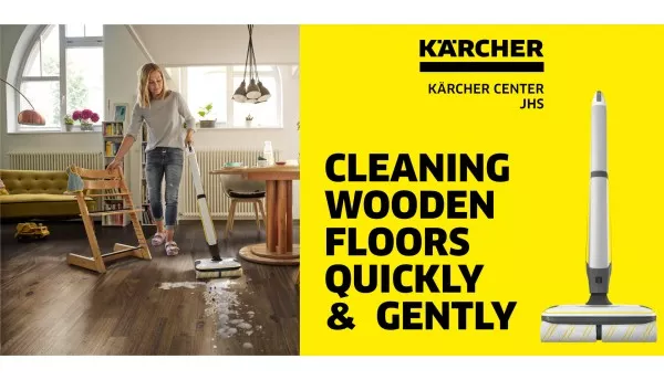 Cleaning Wooden Floors Quickly & Gently
