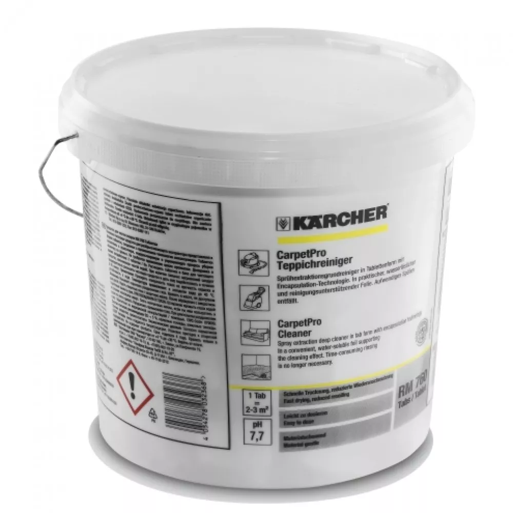 Karcher RM760 CarpetPro iCapsol Cleaner Tablets Tub 200 | 6.295-851.0
