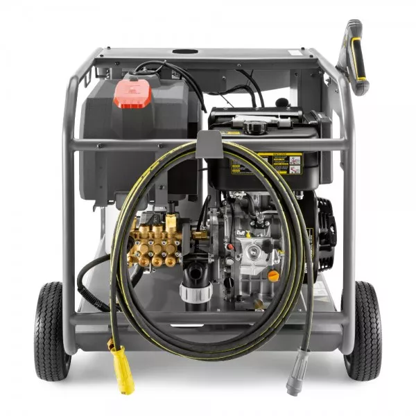 diesel high pressure washer front view