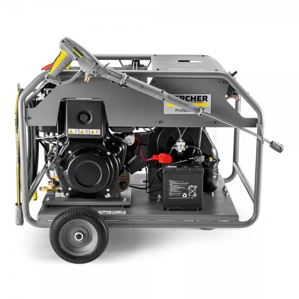 diesel hot water pressure washer engine system