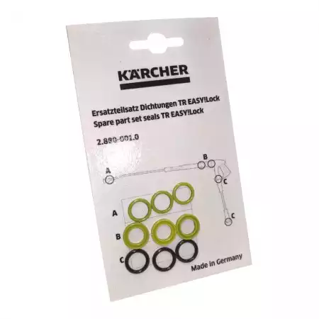 Karcher TR20/TR22 EASY!Lock O-Ring Seal Set